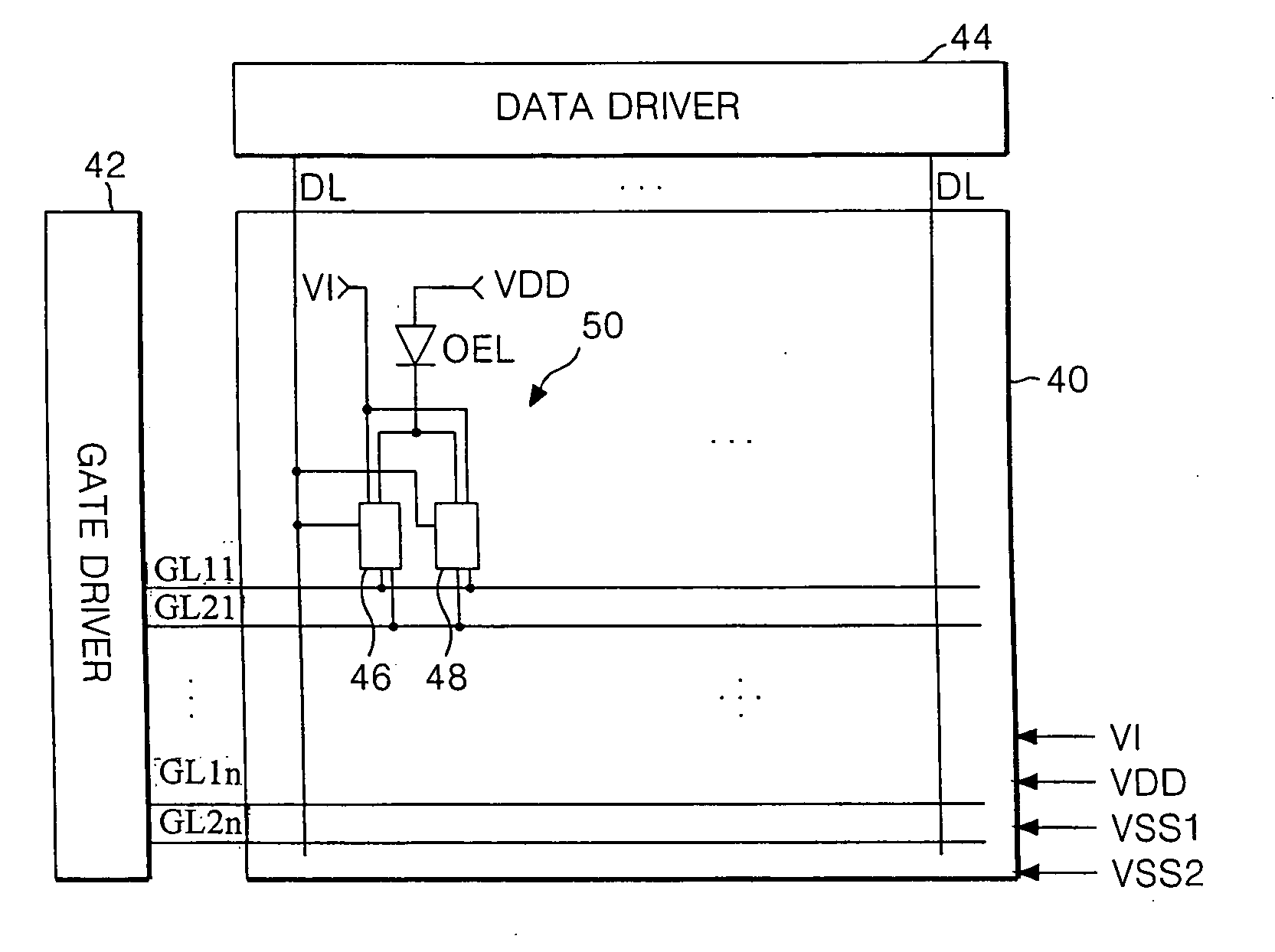 Electro-luminescence display device and driving method thereof