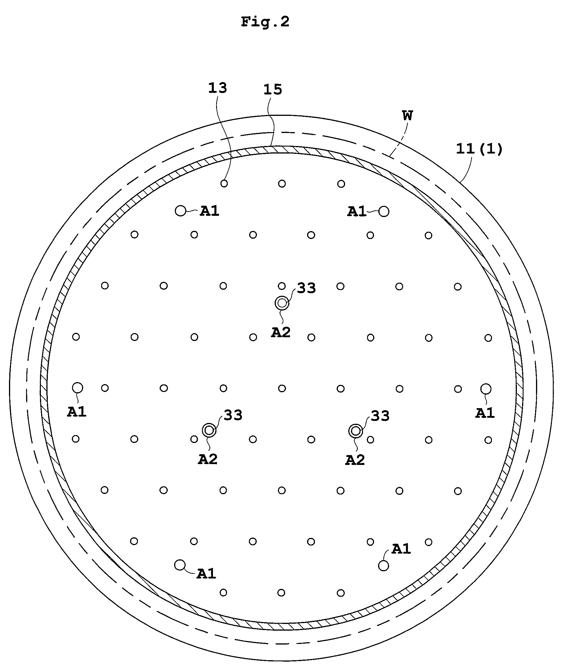 Substrate support structure, heat treatment apparatus using same, first sheet-like object for use in the substrate support structure, method of manufacturing the substrate support structure, heat treatment apparatus, and substrate sucking method