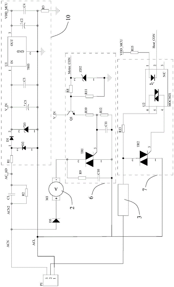 A multi-parameter rapid heating water dispenser and its control method