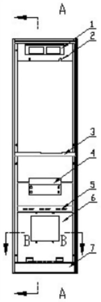 Ring main unit body convenient to install and use