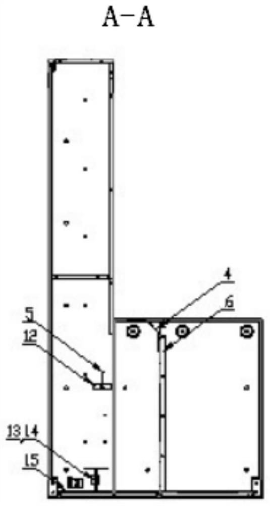 Ring main unit body convenient to install and use