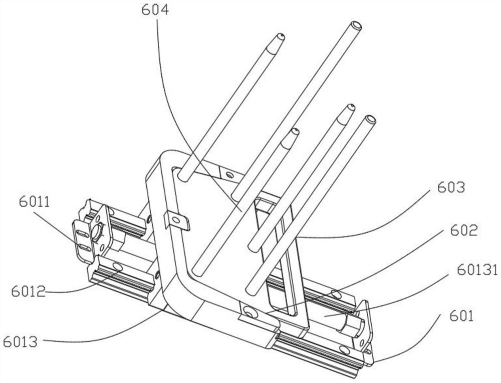 Automatic stator scattered sheet splicing and superposing machine