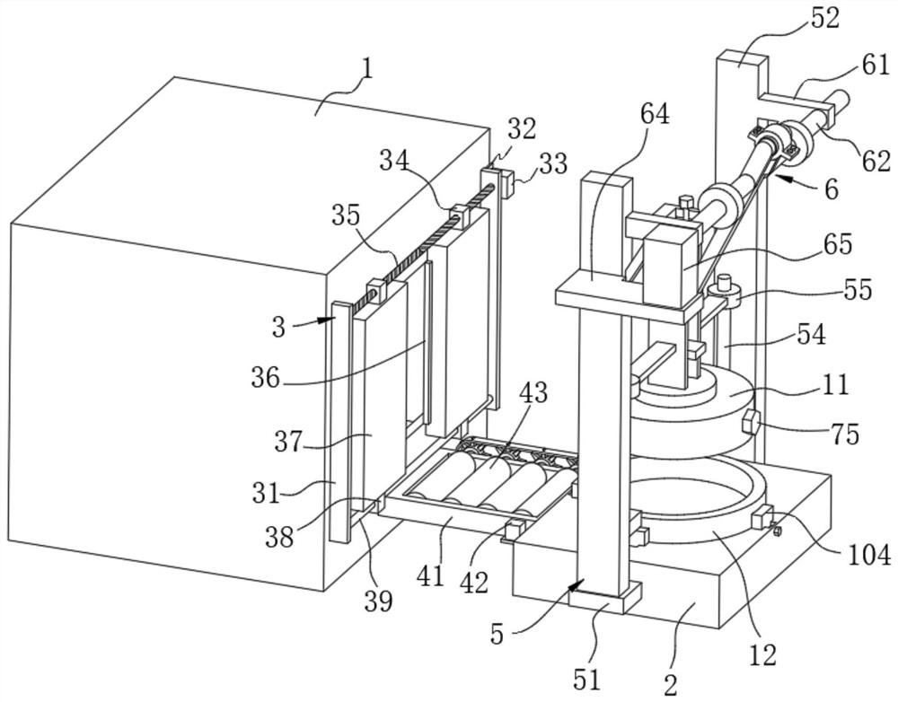 20Cr13 upsetting heating device and upsetting heating process