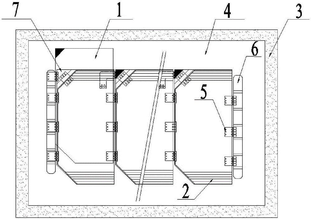 Space electrostatic protection solar cell array interconnection package structure and method