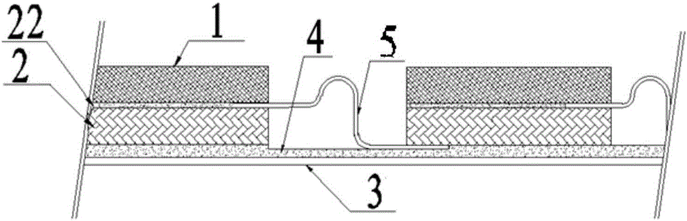 Space electrostatic protection solar cell array interconnection package structure and method