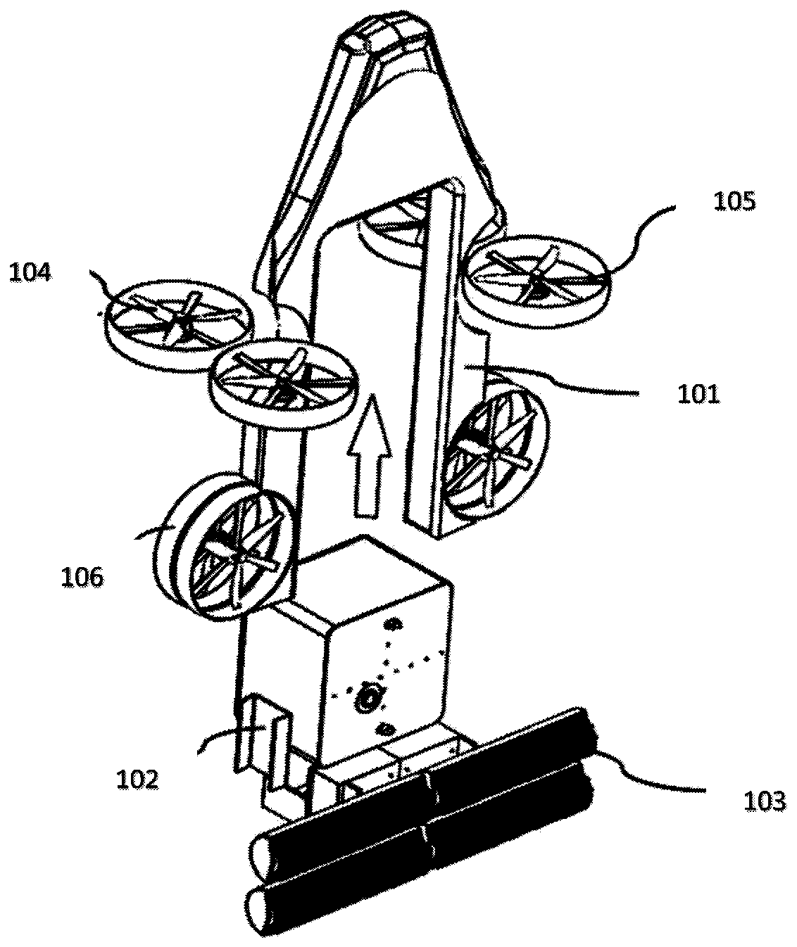 360-degree flying robot