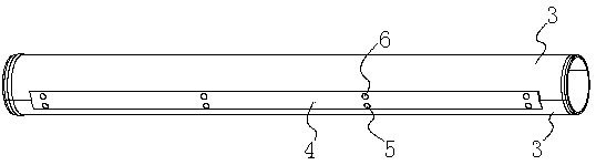 An anti-roll torsion bar shaft protection sleeve, an anti-roll torsion bar system and disassembly method