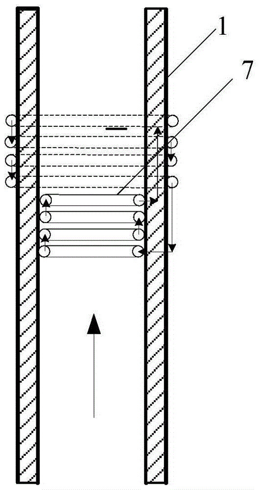 An embedded double-chimney solar seawater desalination system and its desalination method