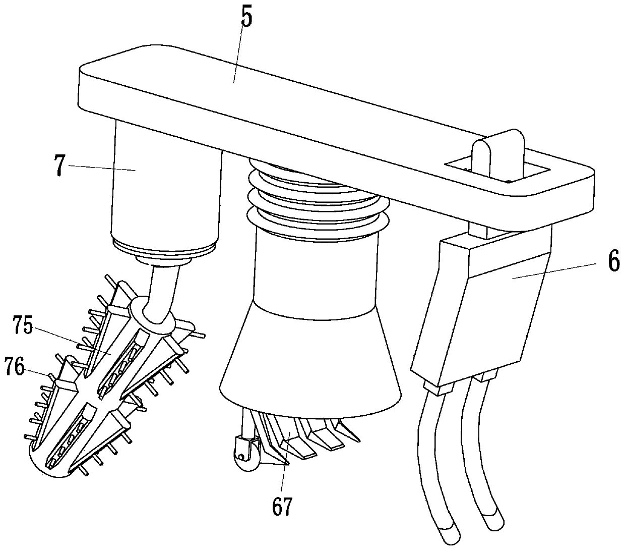 Textile intelligent carding machine