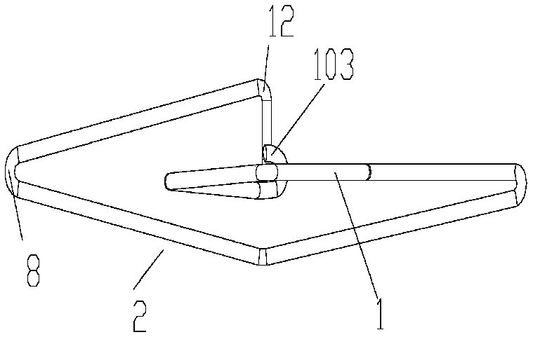 A spring buckle for installing an oven sealing strip and its positioning and installation method