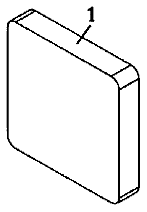 Walnut shell based ecological composite structure material and preparation method thereof