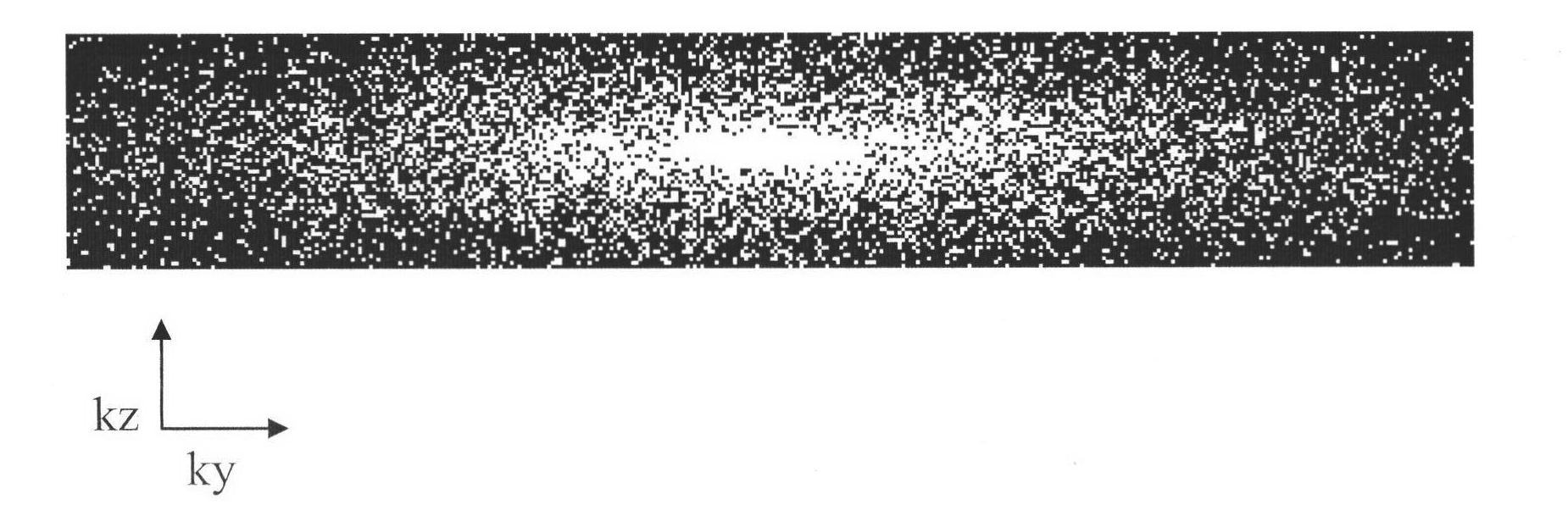 Partial echo compressed sensing-based quick magnetic resonance imaging method