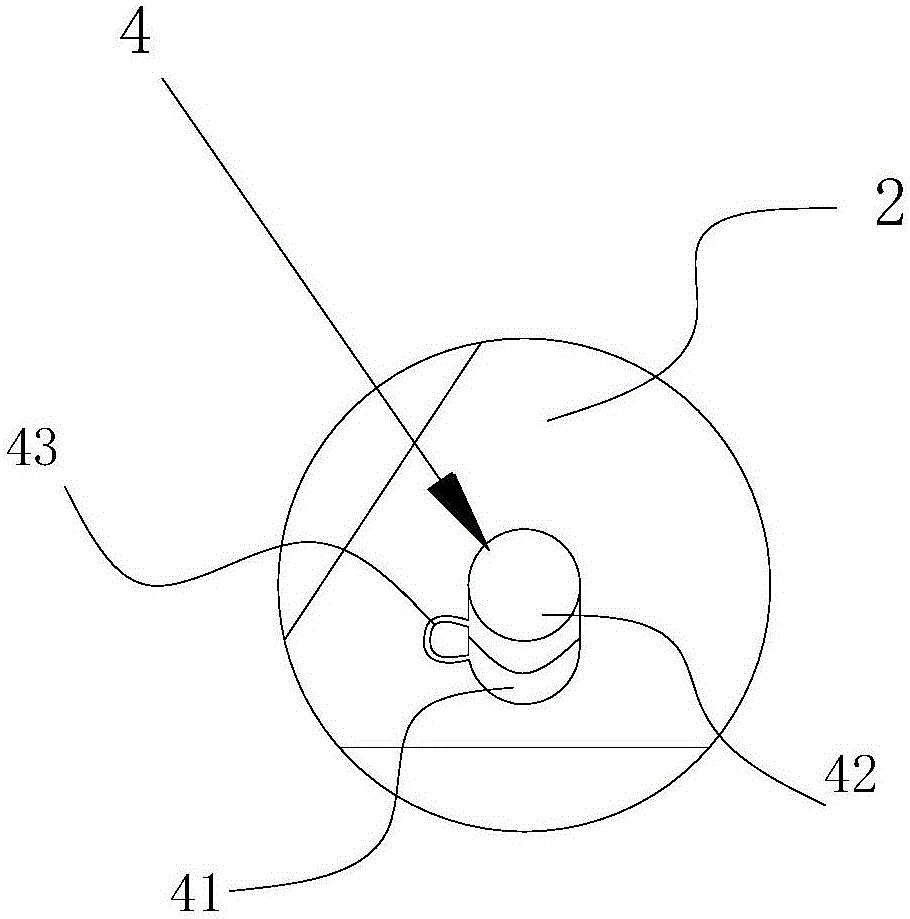 Connection device of automobile starting power supply