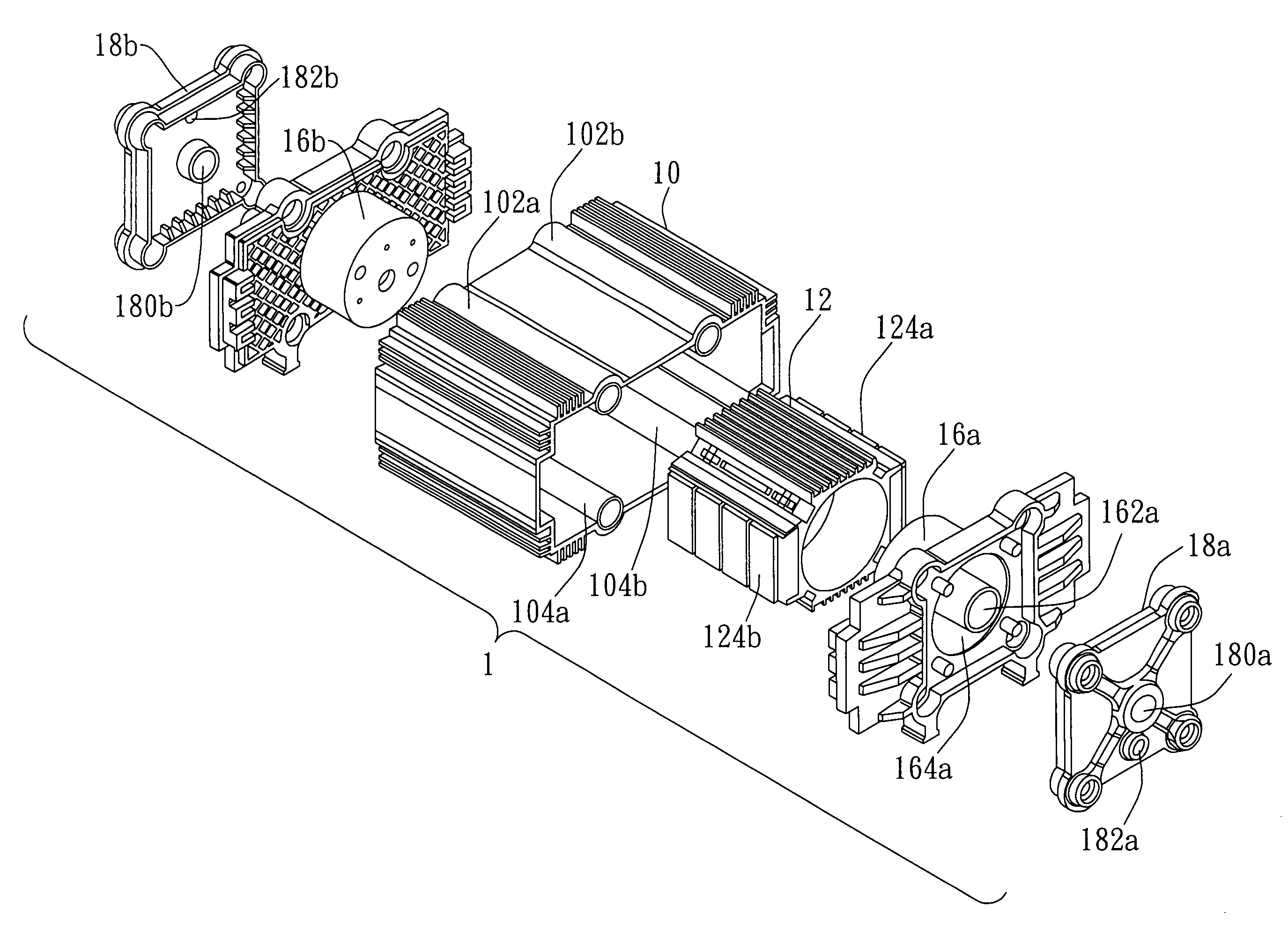 Linear compressor with permanent magnets