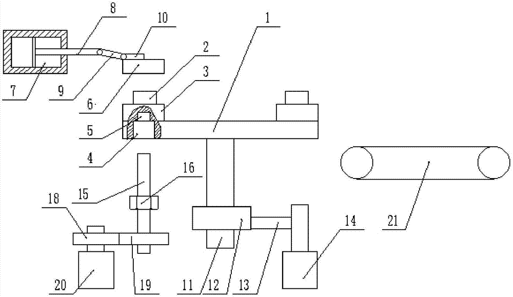 Automobile casting paint spraying device