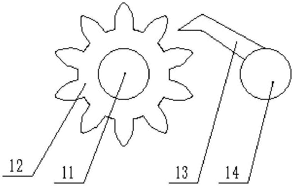 Automobile casting paint spraying device