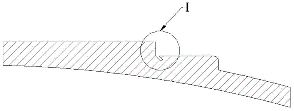 Friction stir welding method for lock bottom circular seam of carrier rocket storage tank