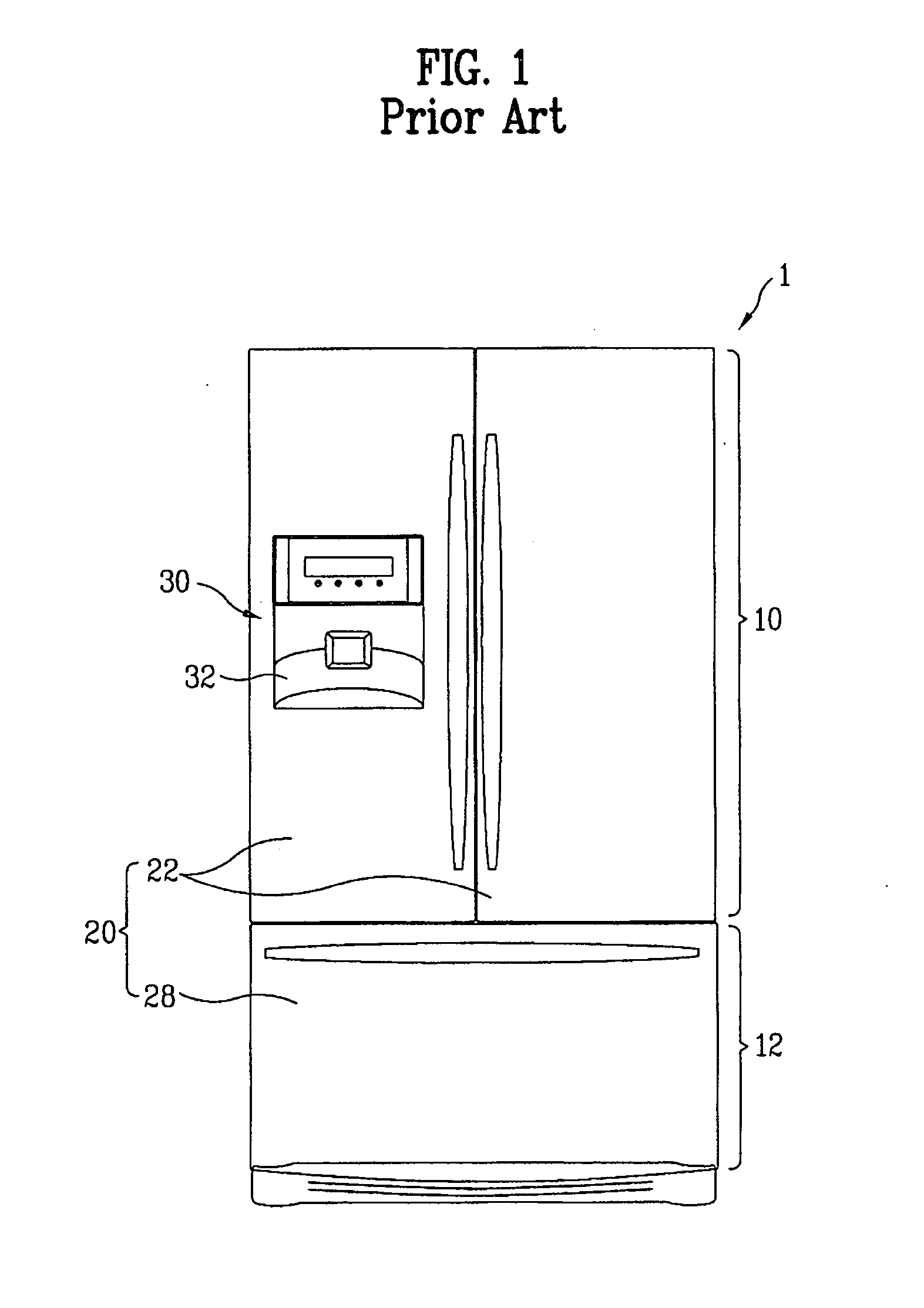 Refrigerator door