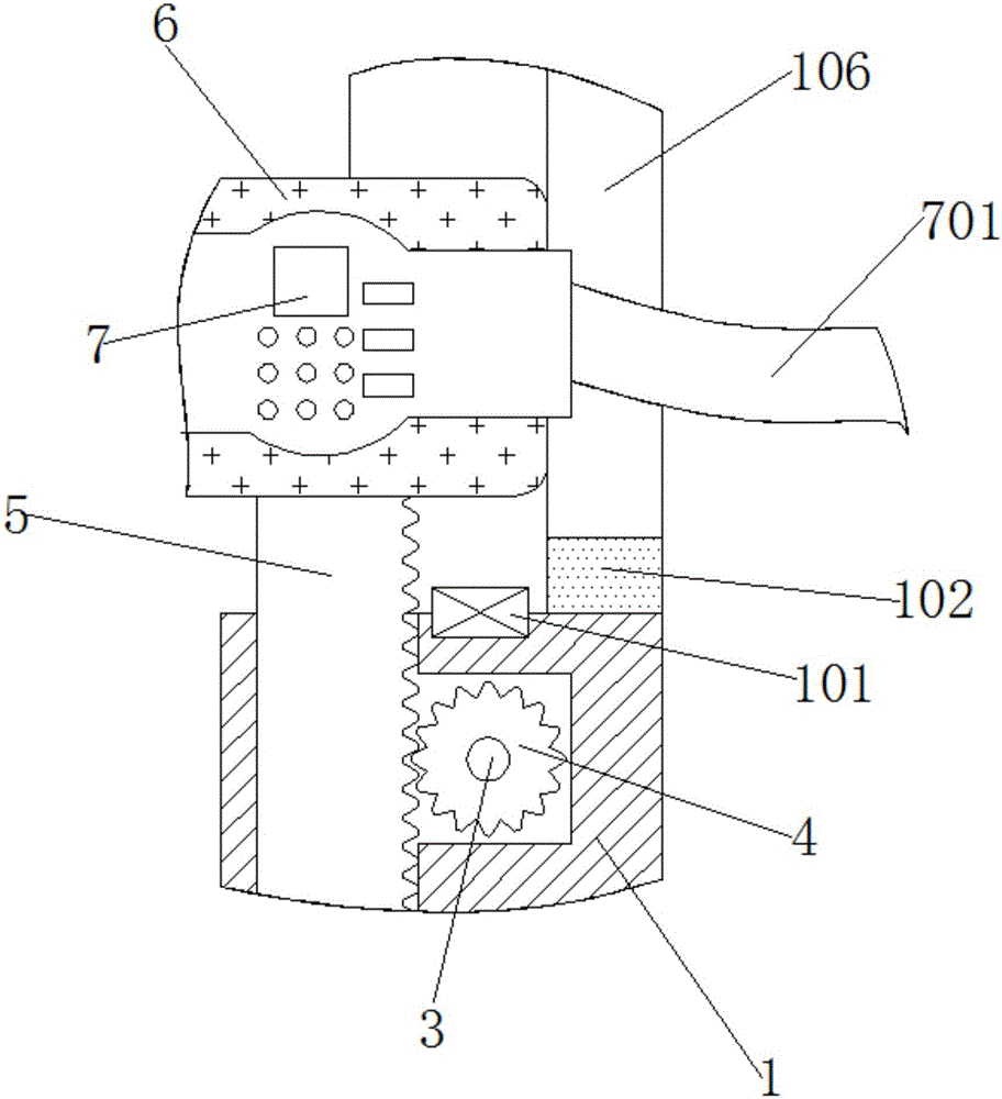 Desilting device for pond