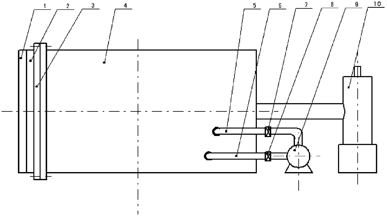 Vacuum sintering furnace for manufacturing vacuum glass