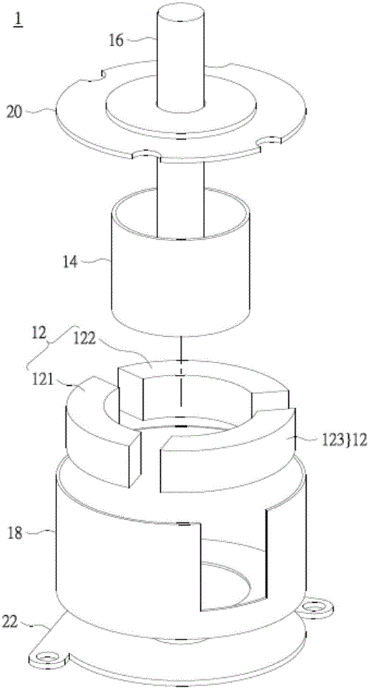 Coreless stepping motor and control method thereof