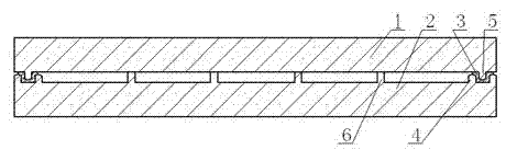 Vacuum ceramic thermal baffle and manufacturing method of vacuum ceramic thermal baffle