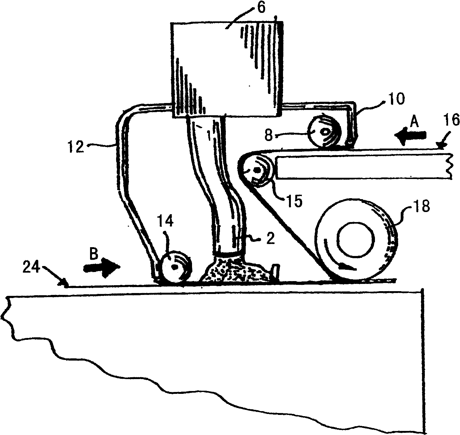 Gypsum board having polyvinyl alcohol binder in interface layer and method for making the same