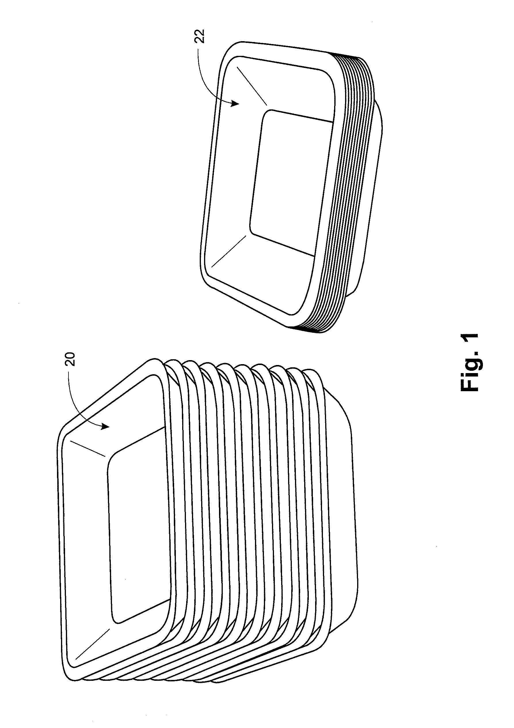 Disposable food tray