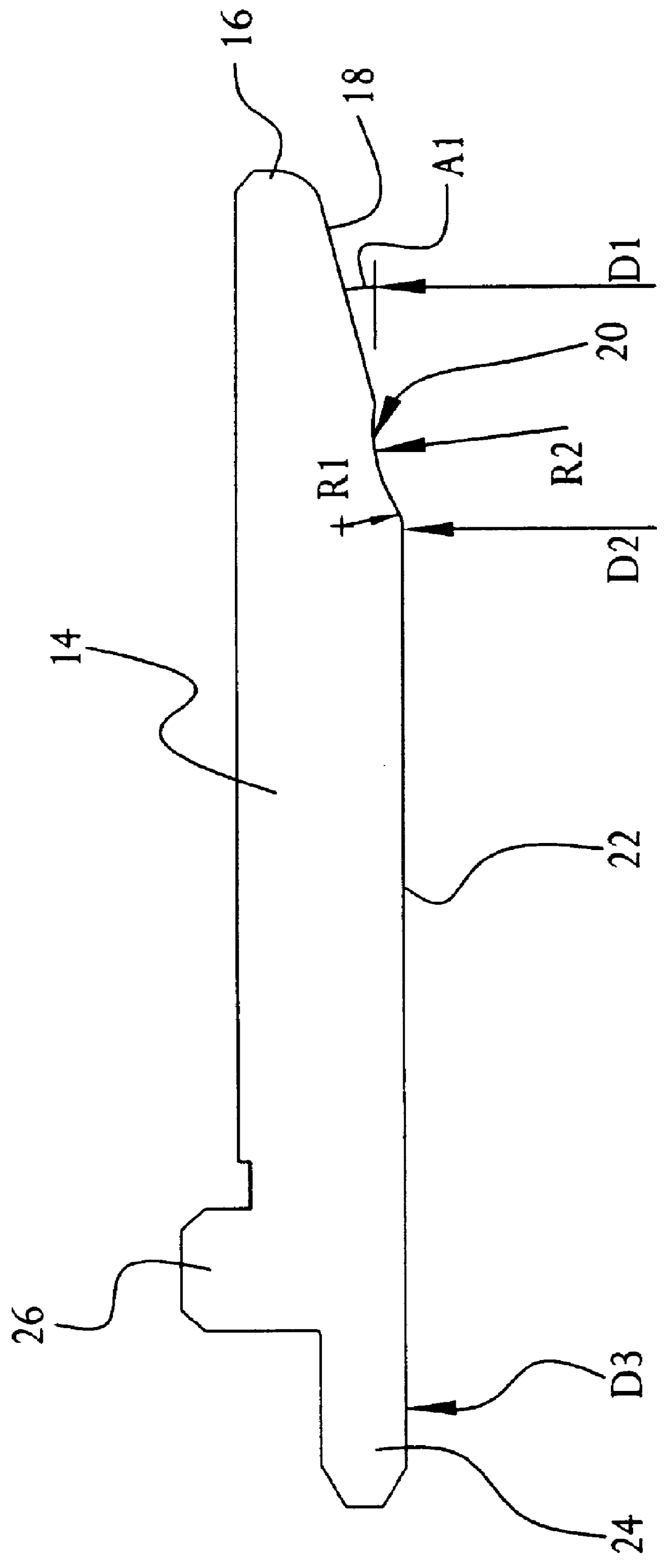 Apparatus and method for necking container ends