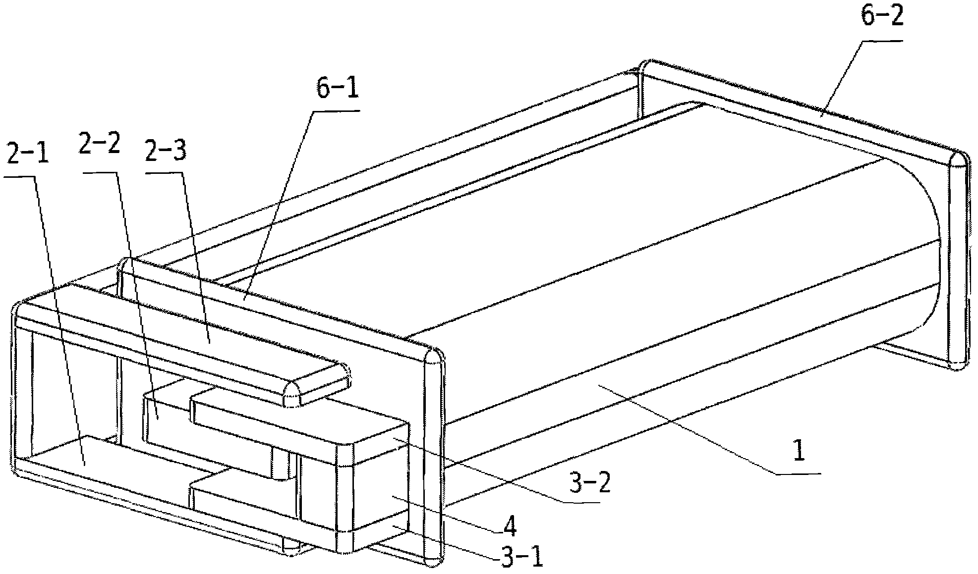 Staggering mesh-type magnetic power generation device