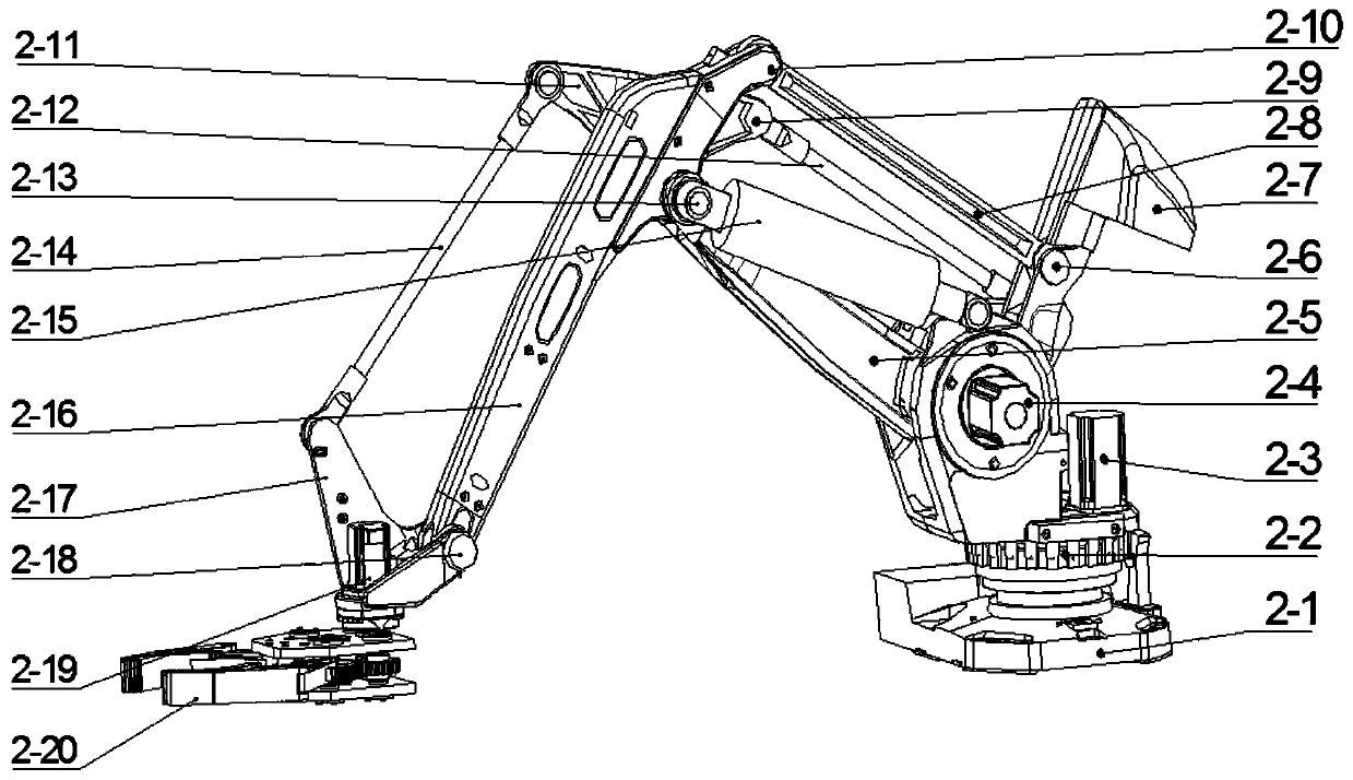 Mobile carrying robot for logistics storage