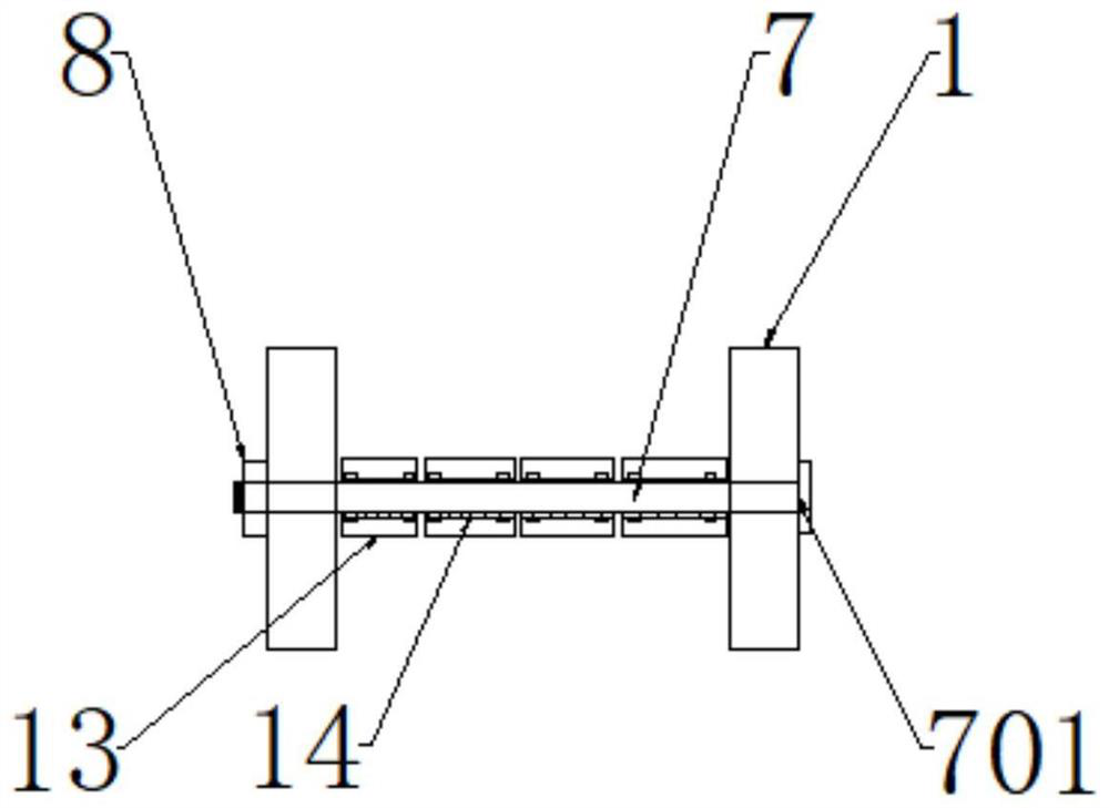 Winding device for chemical fiber nylon production