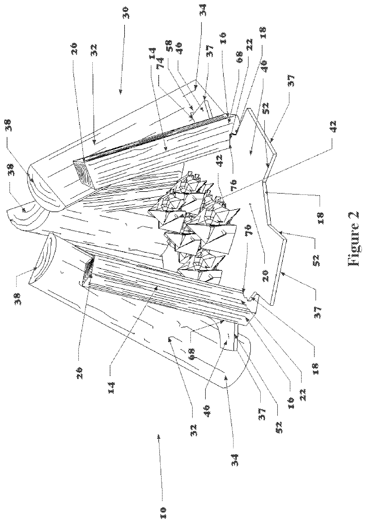 Device for starting and maintaining a campfire