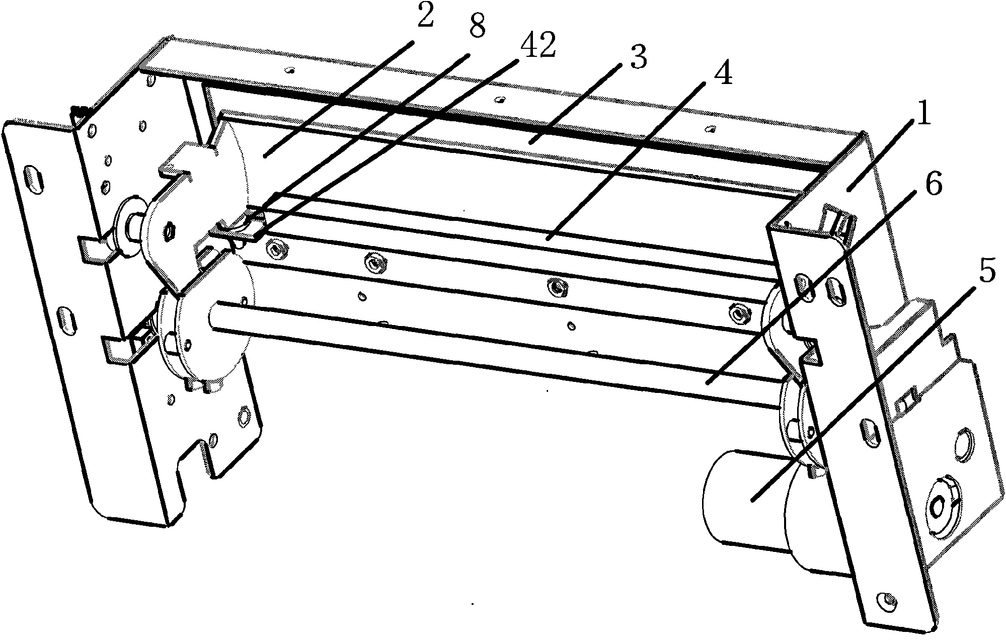 Burglarproof bank note outlet