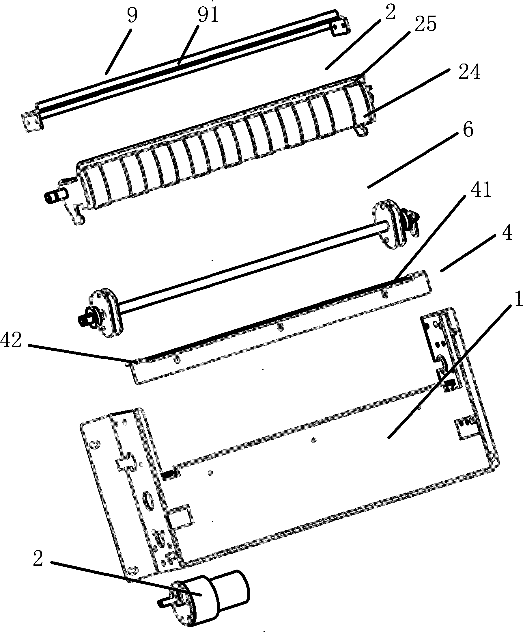 Burglarproof bank note outlet