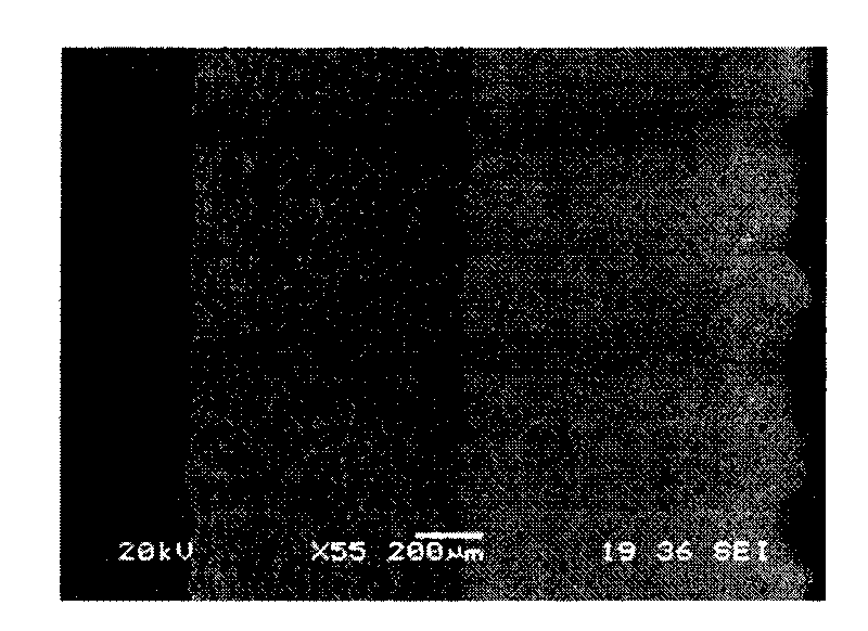 Method for preparing copper-base tungsten coating through compounded process of laser and thermal spraying