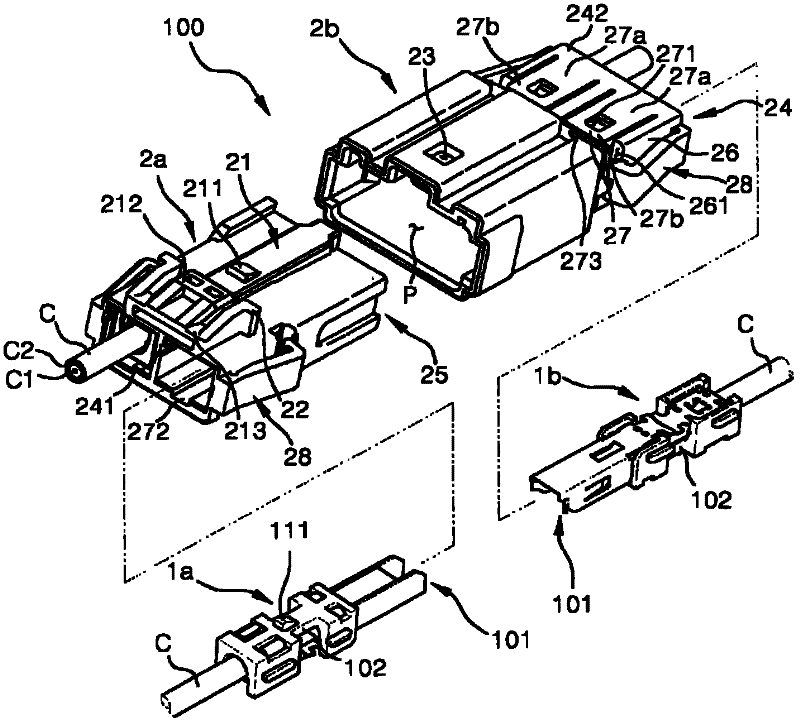 Coaxial cable connector