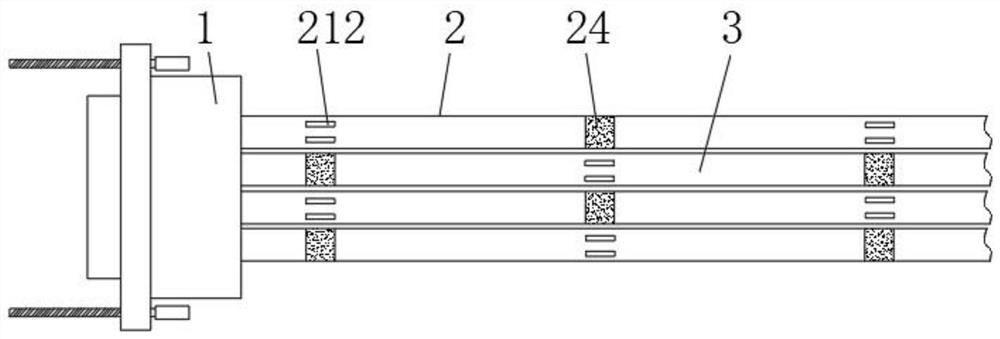 High-strength integrated wire harness convenient to store, and processing method thereof