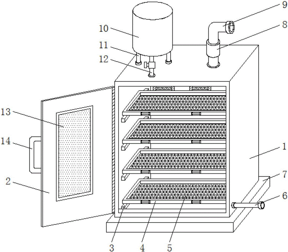 Powder metallurgy sintering furnace having high practicability