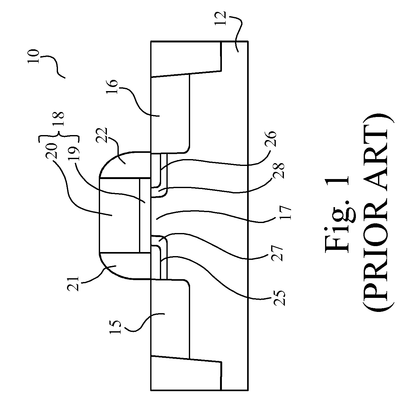 Strained channel transistor and method of fabrication thereof