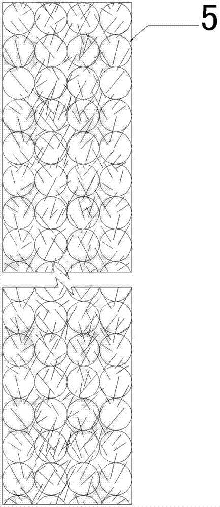 Formation method of straw solidifying and blow-filling sludge pile