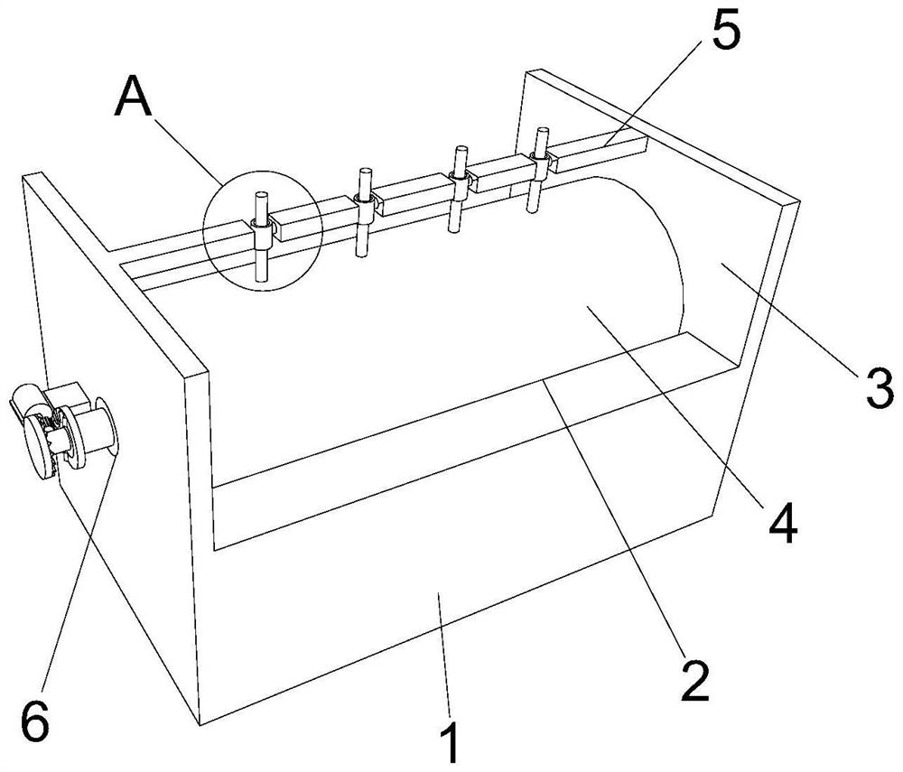 Evaporation and concentration device in the production of liquid glucosamine