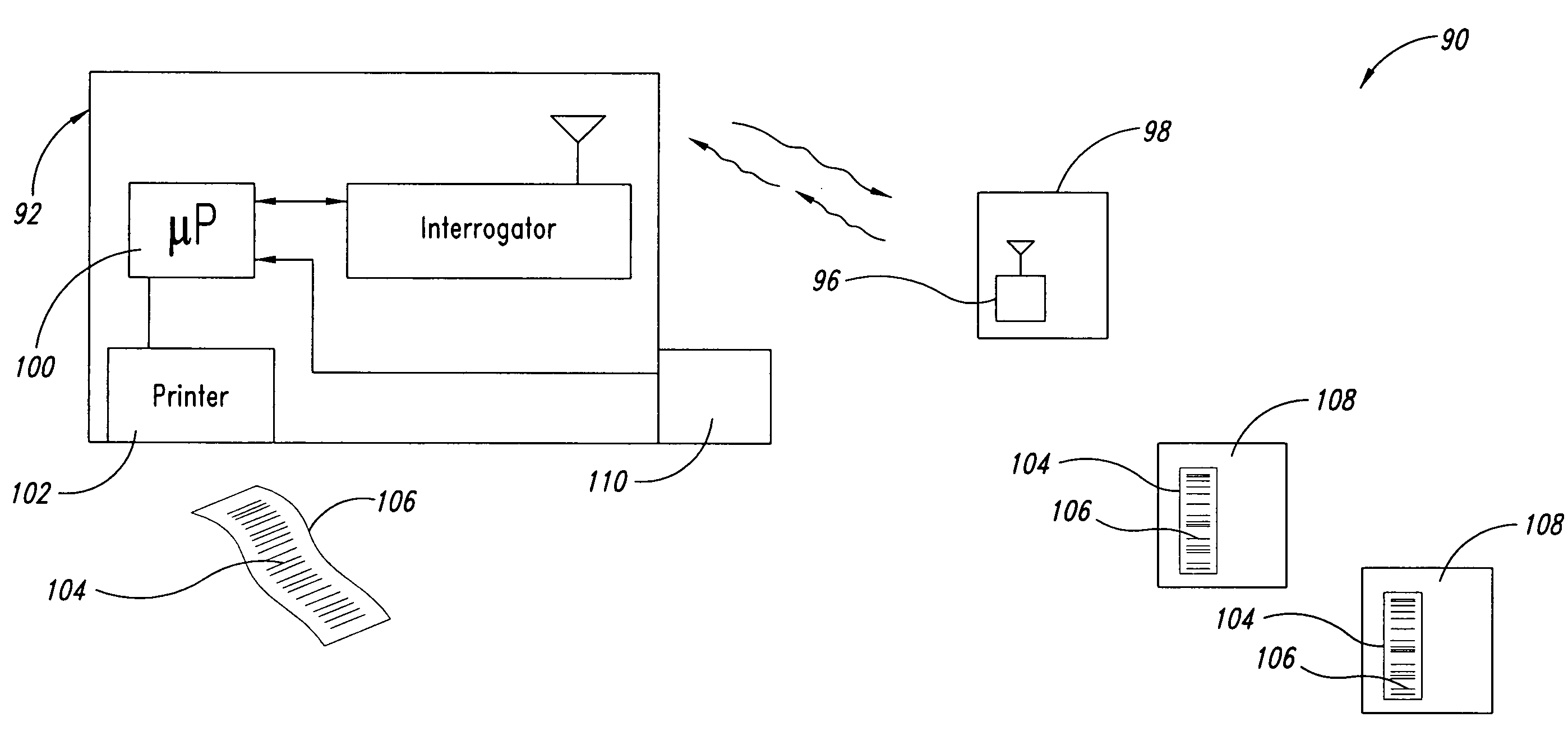 Device and method for encoding data in multiple media