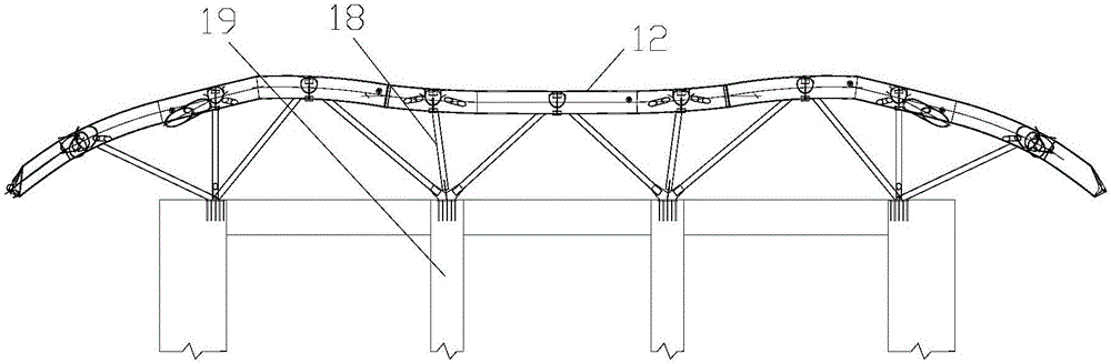 Curved building structure