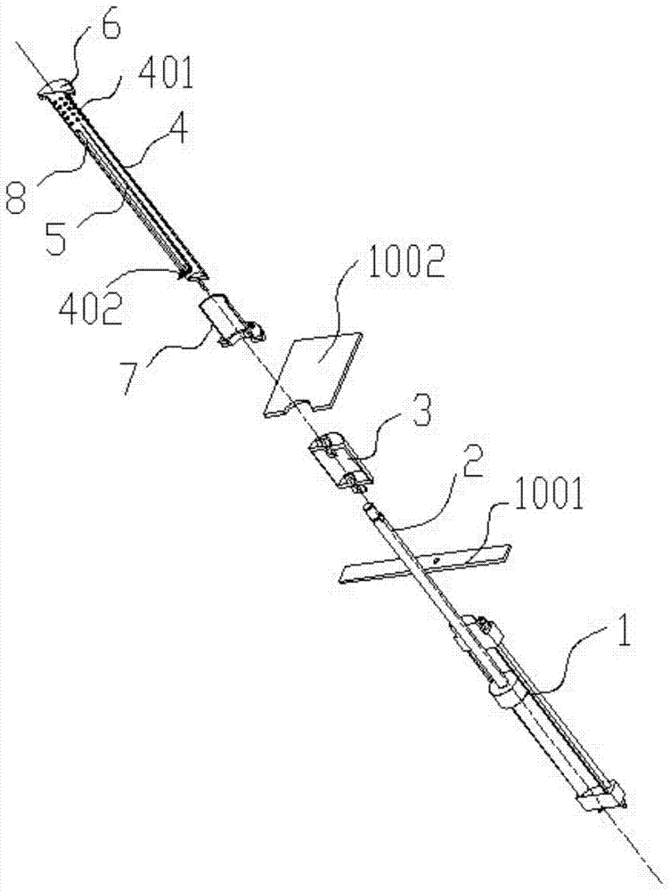 An ignition and combustion-supporting device for a garbage pyrolysis furnace