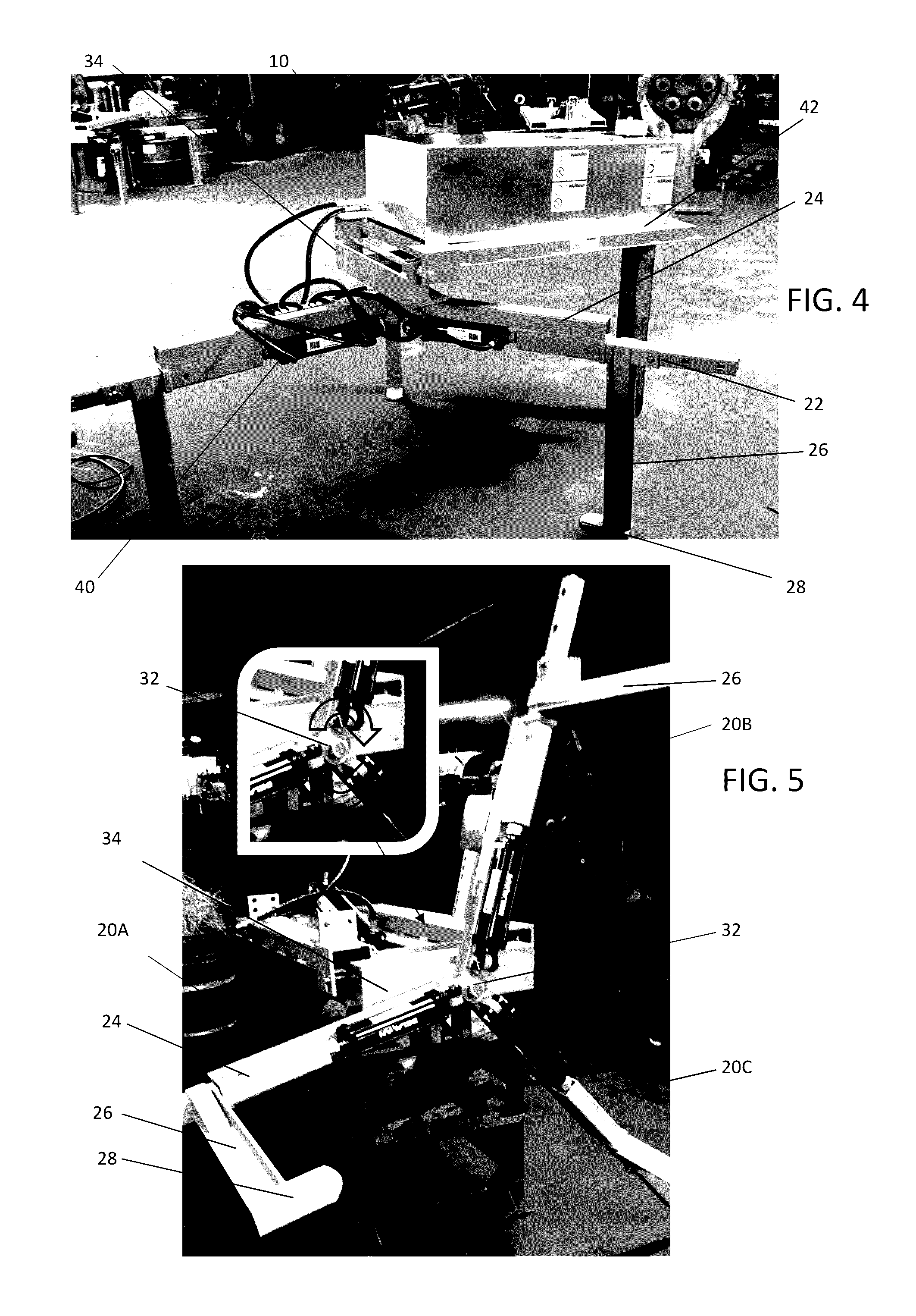 Tire handling system