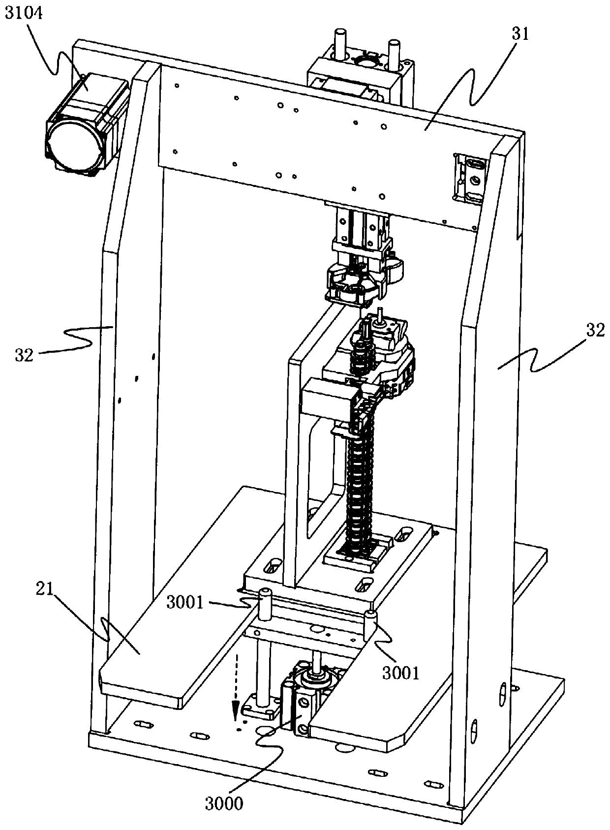 Paper shredder core assembly equipment