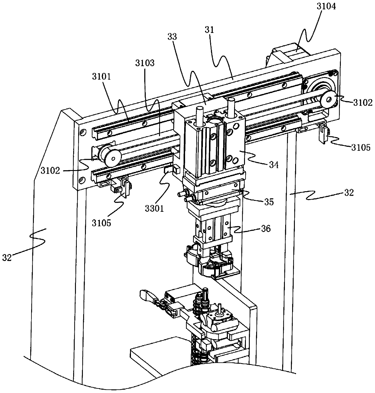 Paper shredder core assembly equipment