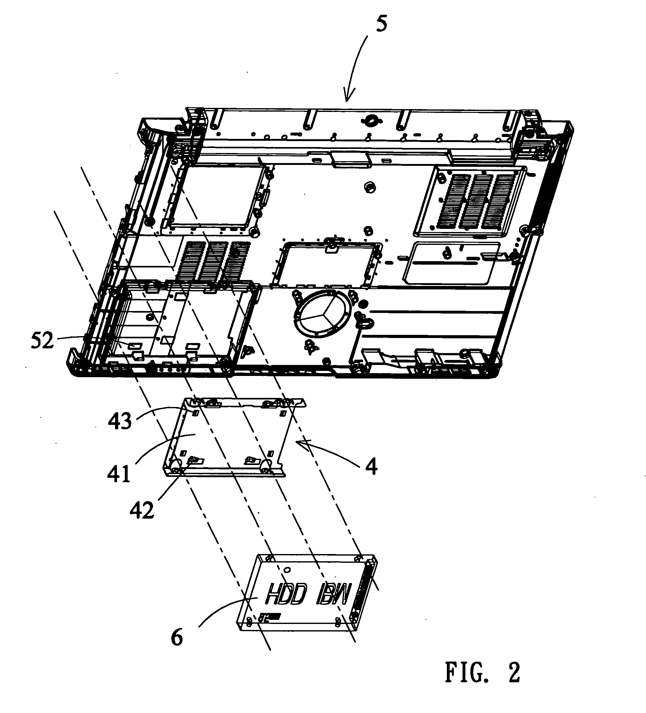 Electronic device and holder having elastic elements thereof