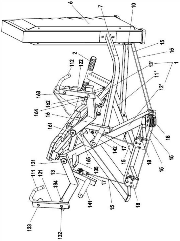 Prone position flying bird trainer